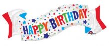 Fóliový balónek HAPPY BIRTHDAY