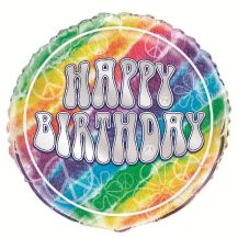 Fóliový balónek HAPPY BIRTHDAY