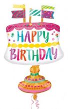 Fóliový balónek HAPPY BIRTHDAY