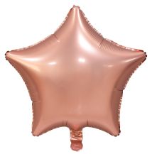 Obrázek k výrobku 22895 - Fóliový balónek měděná hvězda SATIN
