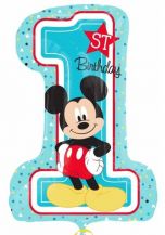 Fóliový balónek Mickey První narozeniny