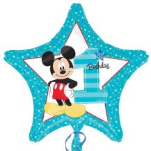 Fóliový balónek Mickey První narozeniny