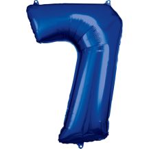 Obrázek k výrobku 22661 - Fóliový balónek modrý 7