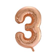 Obrázek k výrobku 22627 - Fóliový balónek rose gold 3
