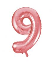 Obrázek k výrobku 22633 - Fóliový balónek rose gold 9