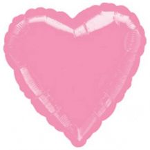 Fóliový balónek Růžové srdce
