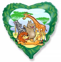 Obrázek k výrobku 21636 - Fóliový balónek Safari