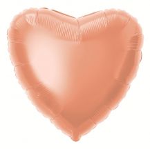 Obrázek k výrobku 22452 - Fóliový balónek srdce Rose gold