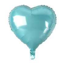 Obrázek k výrobku 19424 - Fóliový balónek světle modré srdce