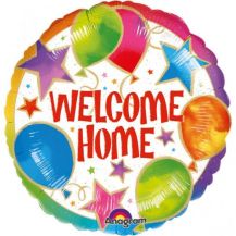 Fóliový balónek Welcome Home
