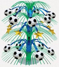 Kaskádová dekorace na stůl Fotbal