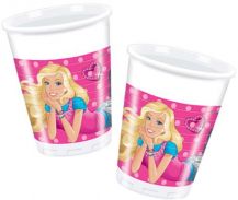Kelímky Barbie Fashion