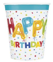 Obrázek k výrobku 23394 - Kelímky HAPPY BIRTHDAY
