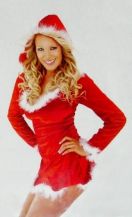 Kostým miss Santa