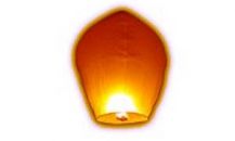 Létající lampion oranžový