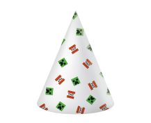 Picture for the product 20827 - Minecraft birthday hats