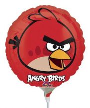 Mini fóliový balónek Angry Birds- Red Bird