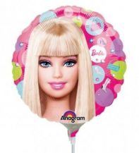 Mini fóliový balónek Barbie