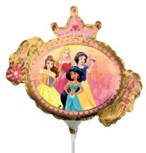 Obrázek k výrobku 22770 - Mini fóliový balónek Disney Princezny