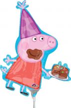 Mini fóliový balónek Prasátko Peppa