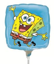 Mini fóliový balónek Spongebob