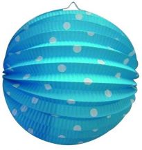 Modrý lampion DOTS