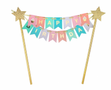 Obrázek k výrobku 23421 - Nápis na dort HAPPY BIRTHDAY