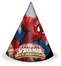Obrázek k výrobku 19810 - Narozeninové Čepičky Spiderman