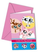 Narozeninové pozvánky Littlest Pet Shop