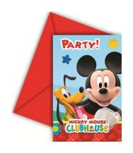 Narozeninové pozvánky Mickey Mouse
