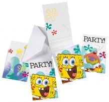 Narozeninové pozvánky Spongebob