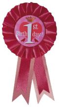 Odznak 1st BIRTHDAY GIRL