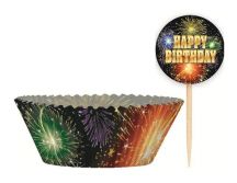 Sada na muffiny HAPPY BIRTHDAY