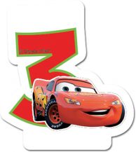 Obrázek k výrobku 22407 - Svíčka 3 Cars