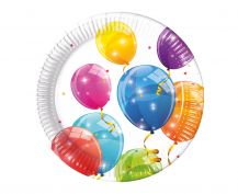 Obrázek k výrobku 18706 - Talíře Párty Balonky