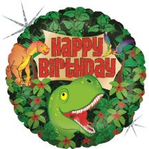 Obrázek k výrobku 23204 - Třpitivý fóliový balónek Dinosaurus