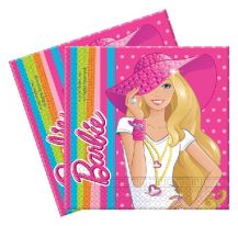 Obrázek k výrobku 18549 - Ubrousky Barbie Fashion