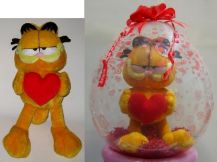 Velký Garfield se srdcem